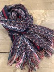 Shawl multicolour blauw