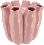 Vaas dk luna pink tube vaas 1